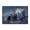 Vintage-Weihnachtskarten mit Photomontage