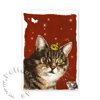 Katze mit Krone, Weihnachtskarten