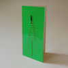 froschgrüne Design-Weihnachtskarten für Wunderkerzen