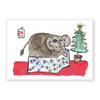Elefant, Künstlerkarten für Weihnachten