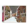 Weihnachtskarten mit Venedig im Schnee