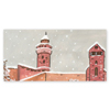 Die Burg mit dem Sinnwellturm und dem fünfeckigen Turm, Weihnachtskarten mit Nürnberger Motiven