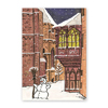 Sebalduskirche mit Erker, Weihnachtskarten mit Nürnberger Motiven