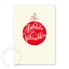 Weihnachtskarten mit schönem Handlettering