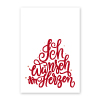 Weihnachtskarten mit Handlettering: Ich wünsch von Herzen