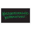 mordsmonstercooles Weihnachtsfest, Weihnachtskarten mit Schrift