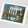 Berlin, Brandenburger Tor, Klappkarte für Weihnachten