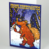 Weihnachtskarte mit dem Berliner Bären